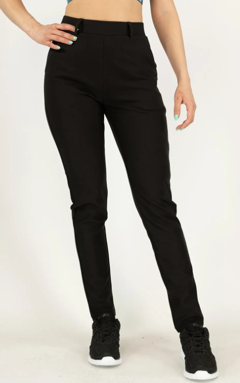 PANTALONI IN TESSUTO ELASTICIZZATO