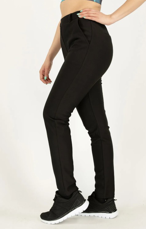 PANTALONI IN TESSUTO ELASTICIZZATO - immagine 2