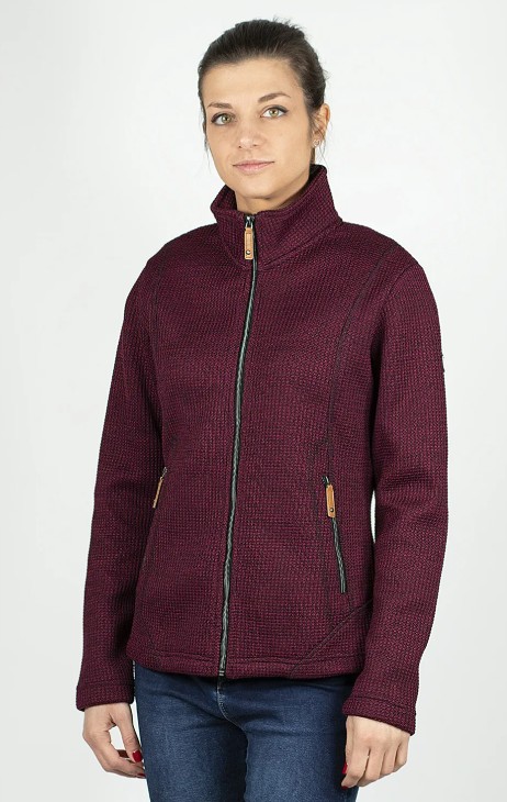 MAGLIA EFFETTO LANA CON INTERNO IN PILE