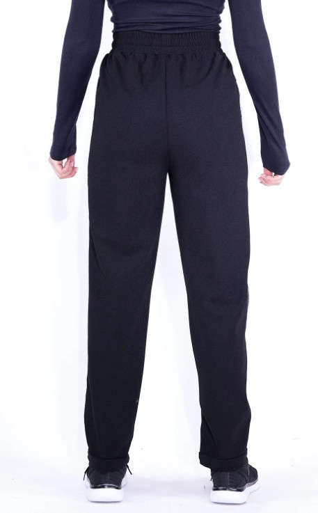 PANTALONE CON STRASS LATERALI - immagine 3