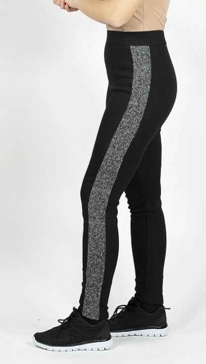 LEGGINGS CON INSERTI SUI FINACHI - immagine 2
