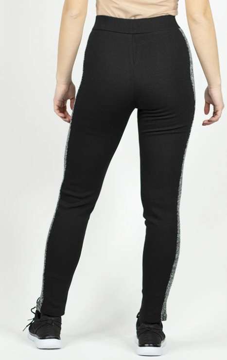 LEGGINGS CON INSERTI SUI FINACHI - immagine 3