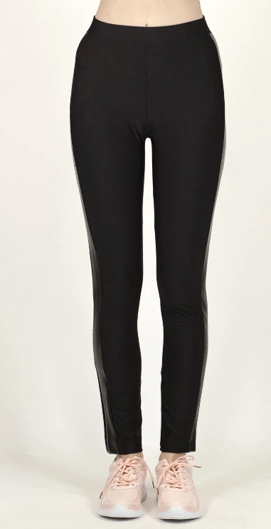 LEGGINGS CON BANDE LATERALI