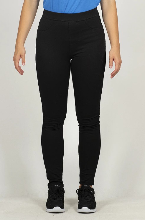 LEGGINGS EFFETTO JEANS