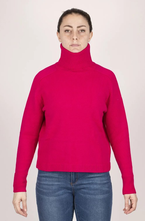 MAGLIONE IN FILATO MISTO VISCOSA