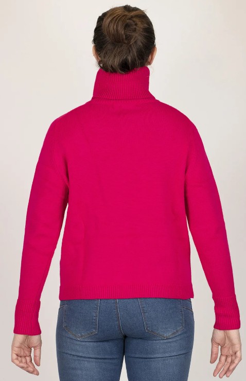 MAGLIONE IN FILATO MISTO VISCOSA - immagine 2