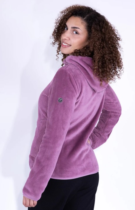 MAGLIA A ORSETTO CON INSERTO A CONTRASTO - immagine 3