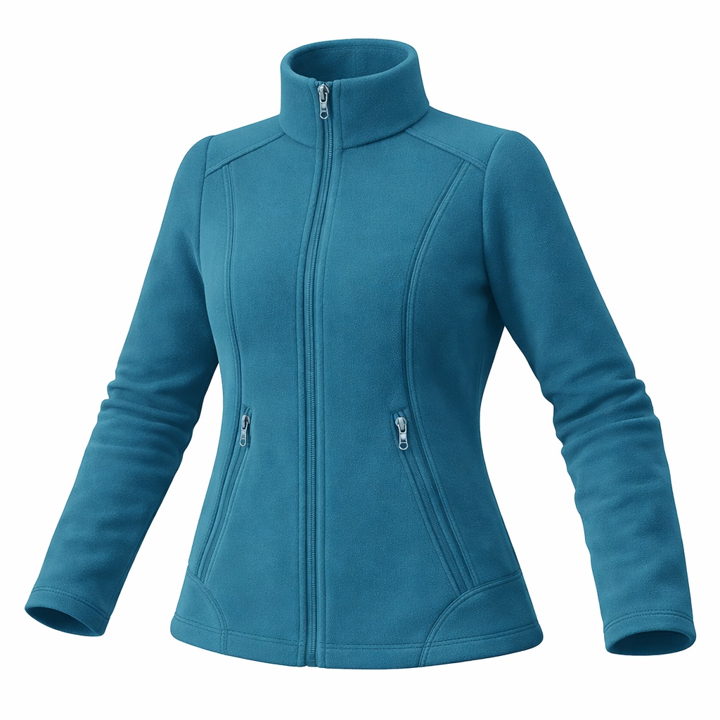 MAGLIA IN PILE CON ZIP - immagine 5