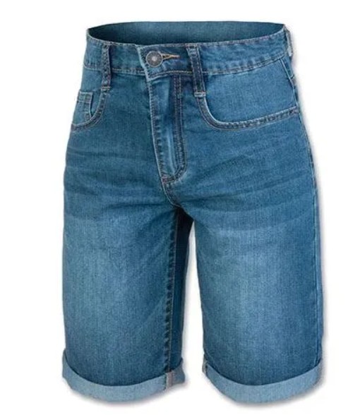 PANTALONI CORTI IN DENIM