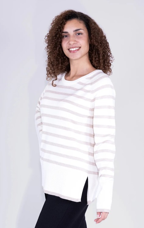 MAGLIONE A FANTASIA A RIGHE