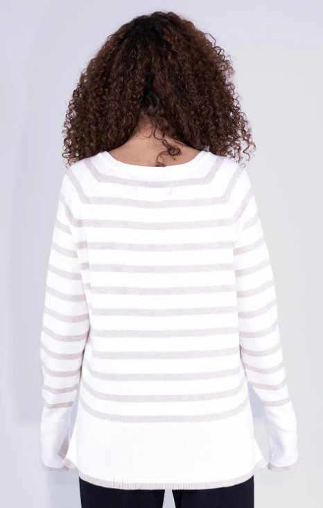 MAGLIONE A FANTASIA A RIGHE - immagine 3