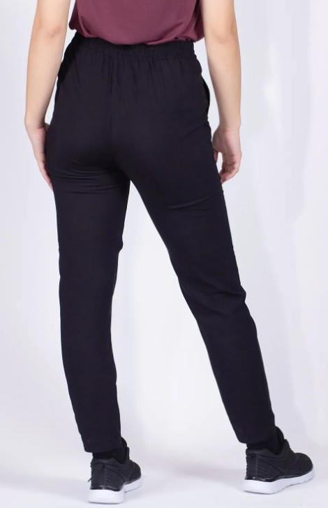 PANTALONE IN VISCOSA LEGGERA - immagine 2