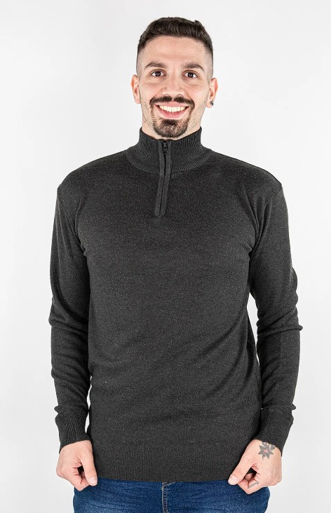 MAGLIONCINO MEZZA ZIP