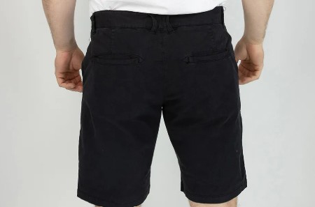 PANTALONI CHINO IN COTONE ELASTICIZZATO - immagine 2
