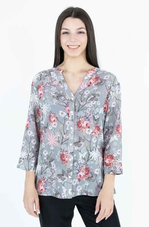 CAMICIA IN CHIFFON - immagine 2