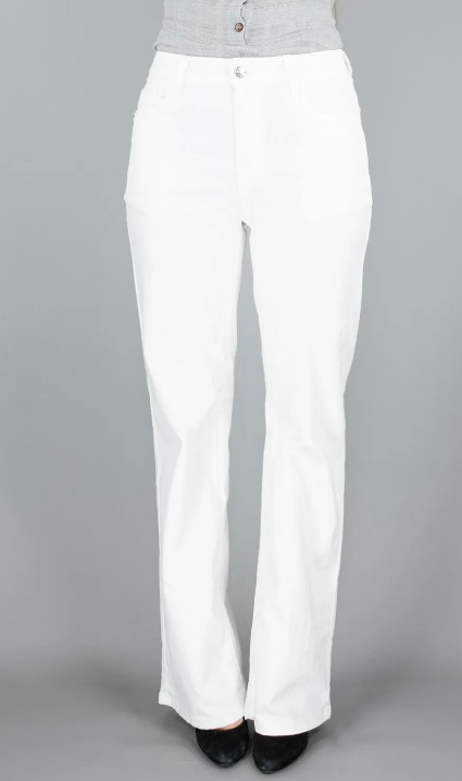 PANTALONI IN TWILL ELASTICIZZATO