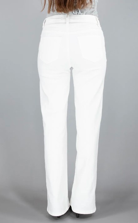 PANTALONI IN TWILL ELASTICIZZATO - immagine 2