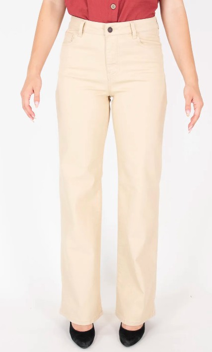 PANTALONI IN TWILL ELASTICIZZATO - immagine 3