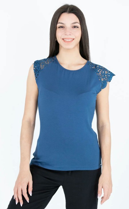 MAGLIA IN JERSEY DI COTONE