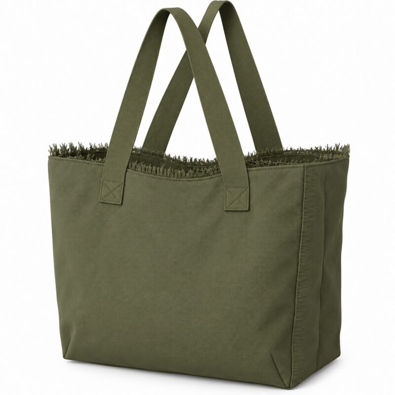 BORSA A SPALLA IN CANVAS